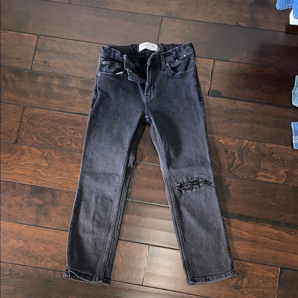 Abercrombie Kids black Straight Jeans